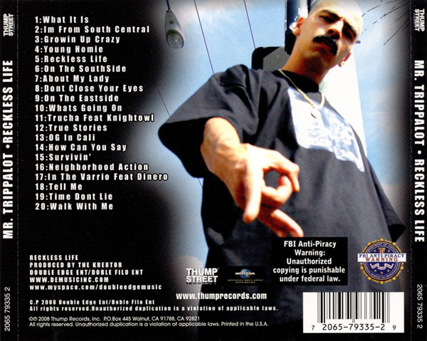 Mr. Trippalot - Reckless Life Chicano Rap